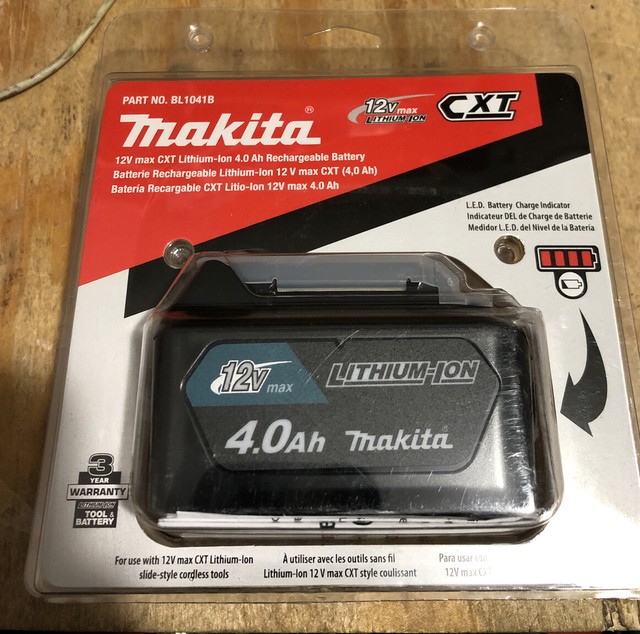 Аккумулятор makita bl1041b