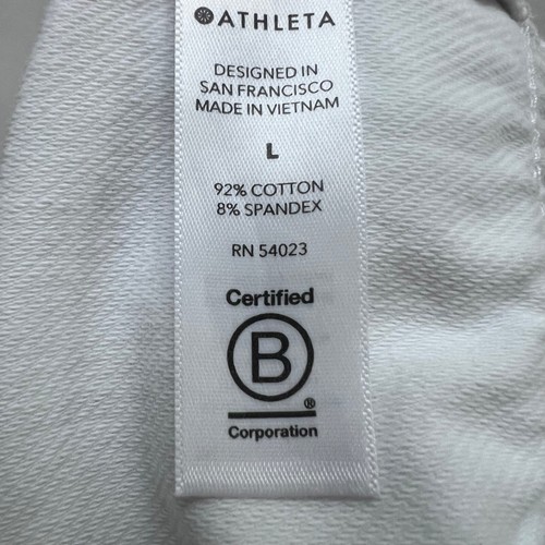Mameluco estampado Athleta Farallón empalmado velo mágico gris/blanco sin mangas talla L - Imagen 6 de 14