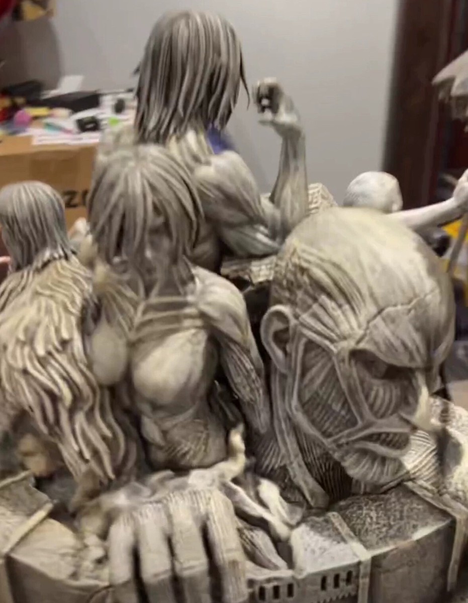 Eren Jaeger Throne Resin KIDULT Studio Attack on Titan Statue 57cm