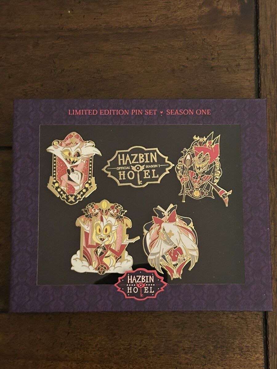 Hazbin Hotel Official Season 1 Limited Edition Box Pin Set Hazbin Hotel Official Season 1 Limited Edition Box Pin Set