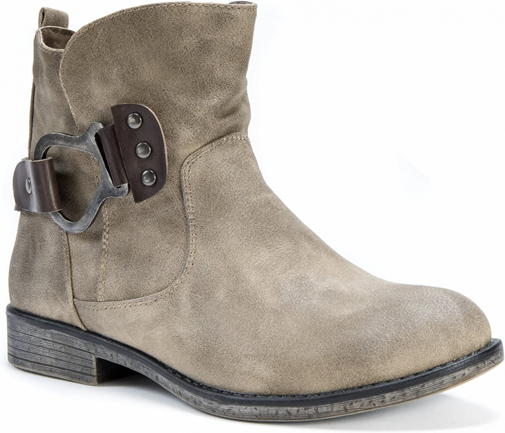 MUK LUKS Women's Hayden Bootie Wheeled 