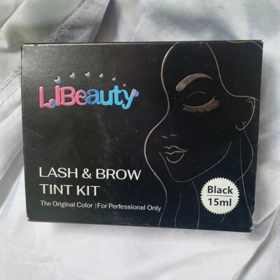 LIBEAUTY LASH AND BROW Tint Kit Professional BLACK 15ml