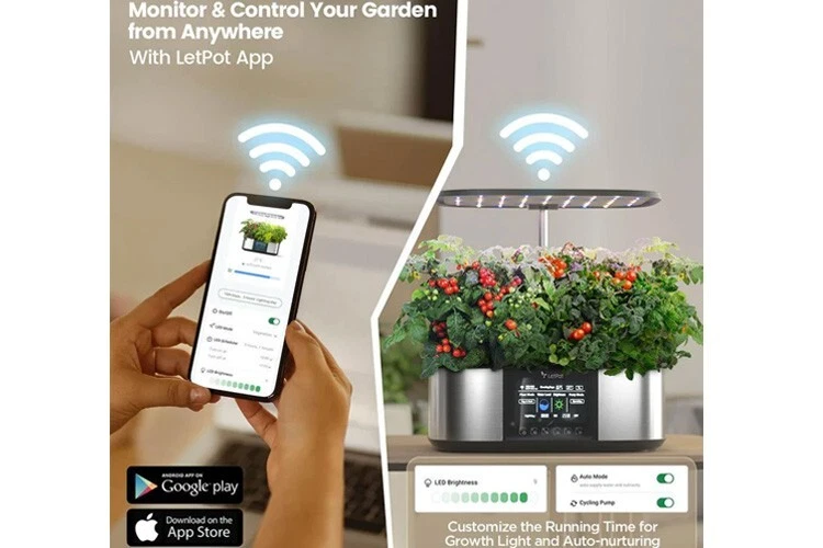 LetPot Max 21 Pods Automatic Hydroponics Growing System - Image 2 of 4