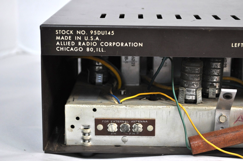 1963 Knight AM/FM/MPX Stereo Tuner KN-170 Tube - Picture 7 of 13