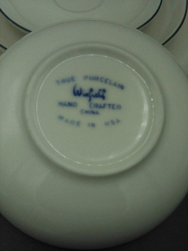 RARE Winfield Royal Coronation 1 place setting 7 pcs + Individual Ashtray - Image 4 of 4