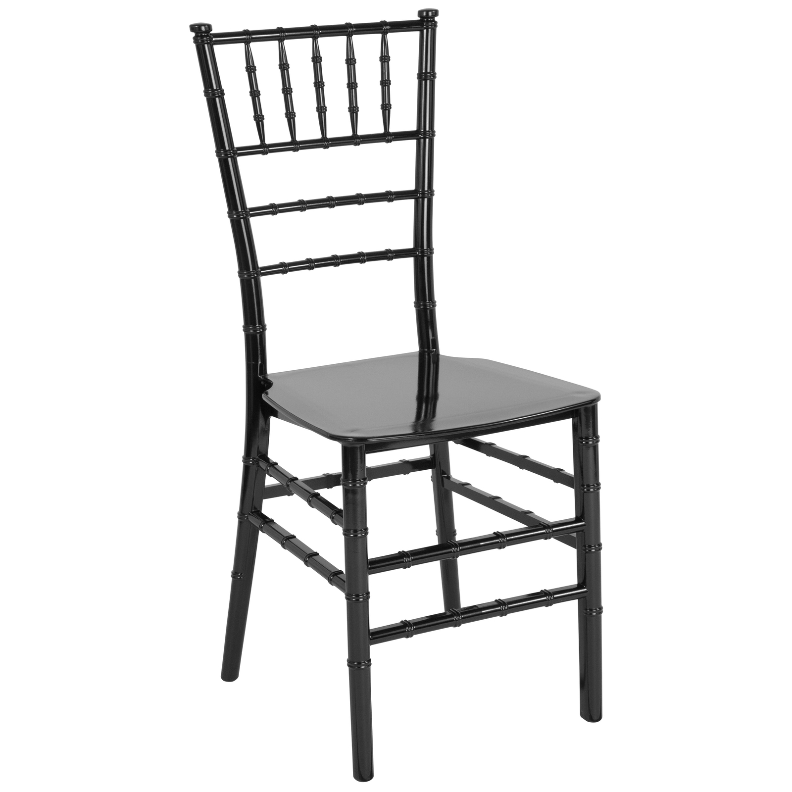 Elegant Black Resin Chiavari Chair for Weddings and Events