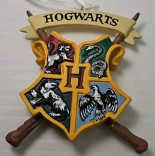 Cresta de Hogwarts Harry Potter Cuatro Casas Sello Ornamento 2018