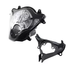 Headlight Assembly w/ Fairing Stay Bracket Fit For Suzuki GSX-R600/750 2006-2007