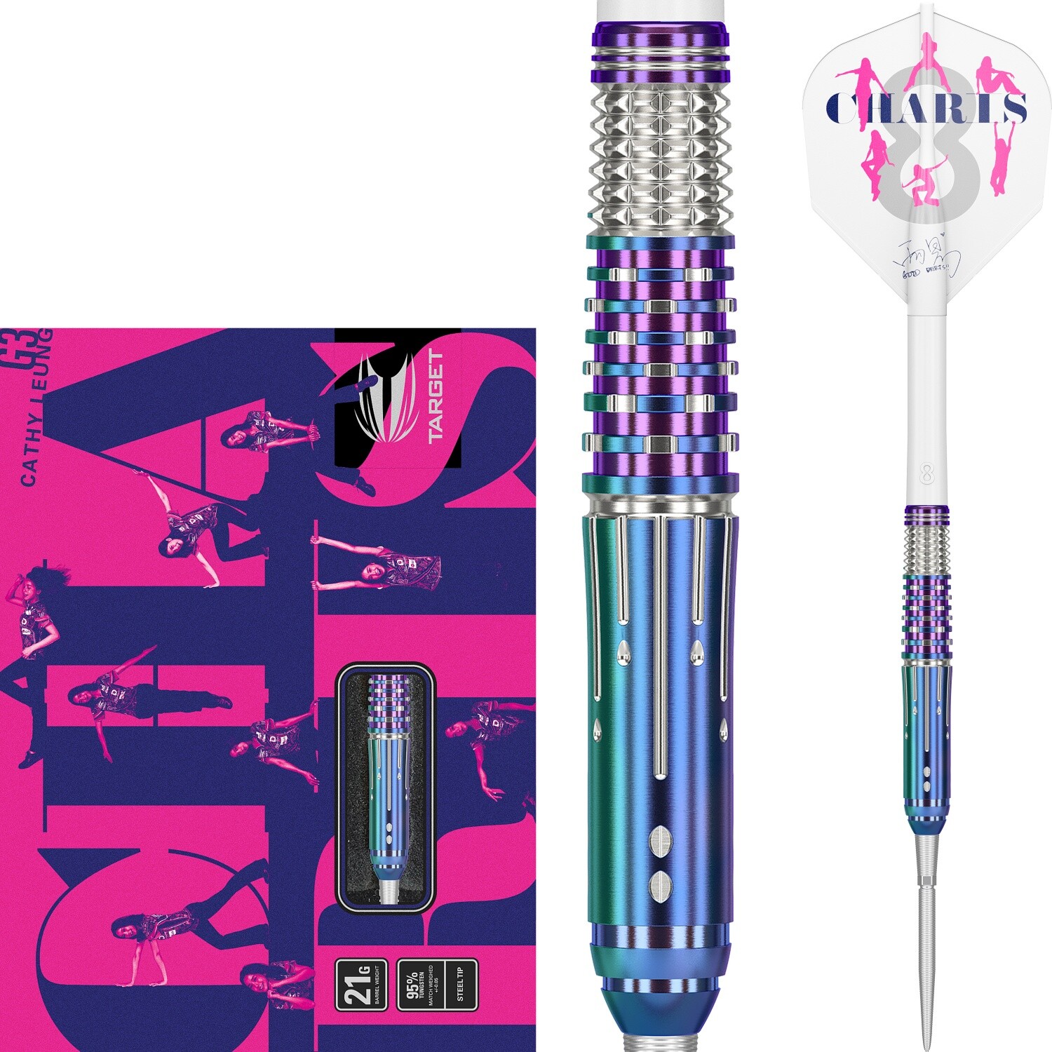 Цель - Swiss Point - Кэти Люнг, 3-е поколение - Steeldart