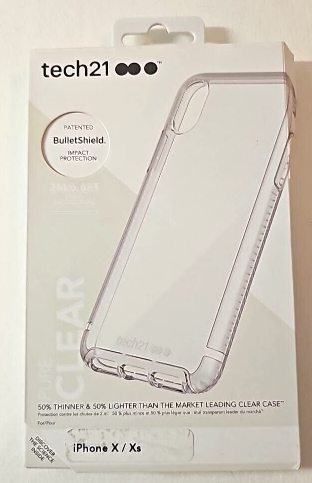 Clear Case Tech 21 Cases Iphone Xr Tech21 Pure Clear Mobile Phone