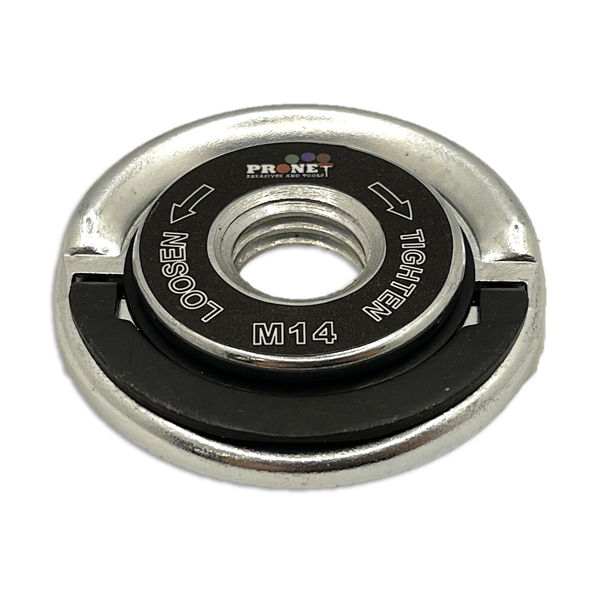 GrindPro Quick Release Grinder Nut // M14 High Quality Locking Flange