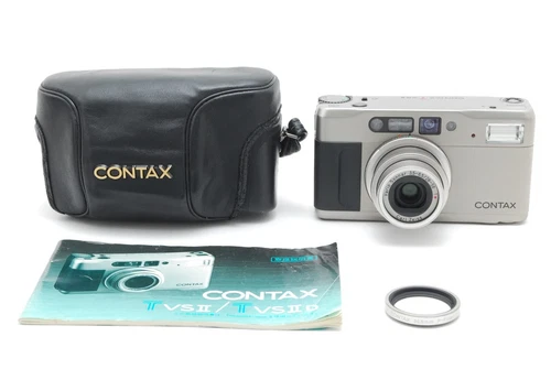 [MINT w/case] Contax TVS II Point & Shoot 35mm Film Camera From JAPAN