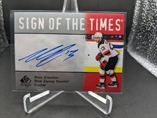 Nico Hischer Sign of the Times Auto 2020-21 SP Authentic 