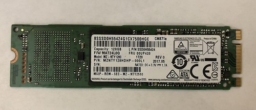 Lot Of 10 Various Brands 128GB SATA 2280 M.2 SSD Solid State Drive - 第 3/3 張圖片