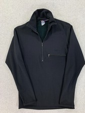 Lowe Alpine PolarTec Half Zip Base Layer Pullover Shirt Women's Large Black