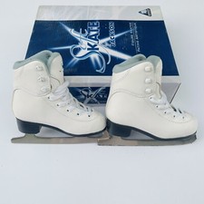 Jackson Ultima GS181 Glacier Ice Skates Girl sz 11J New