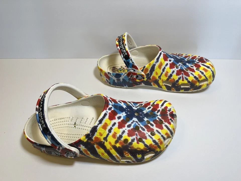 grateful dead crocs size 11