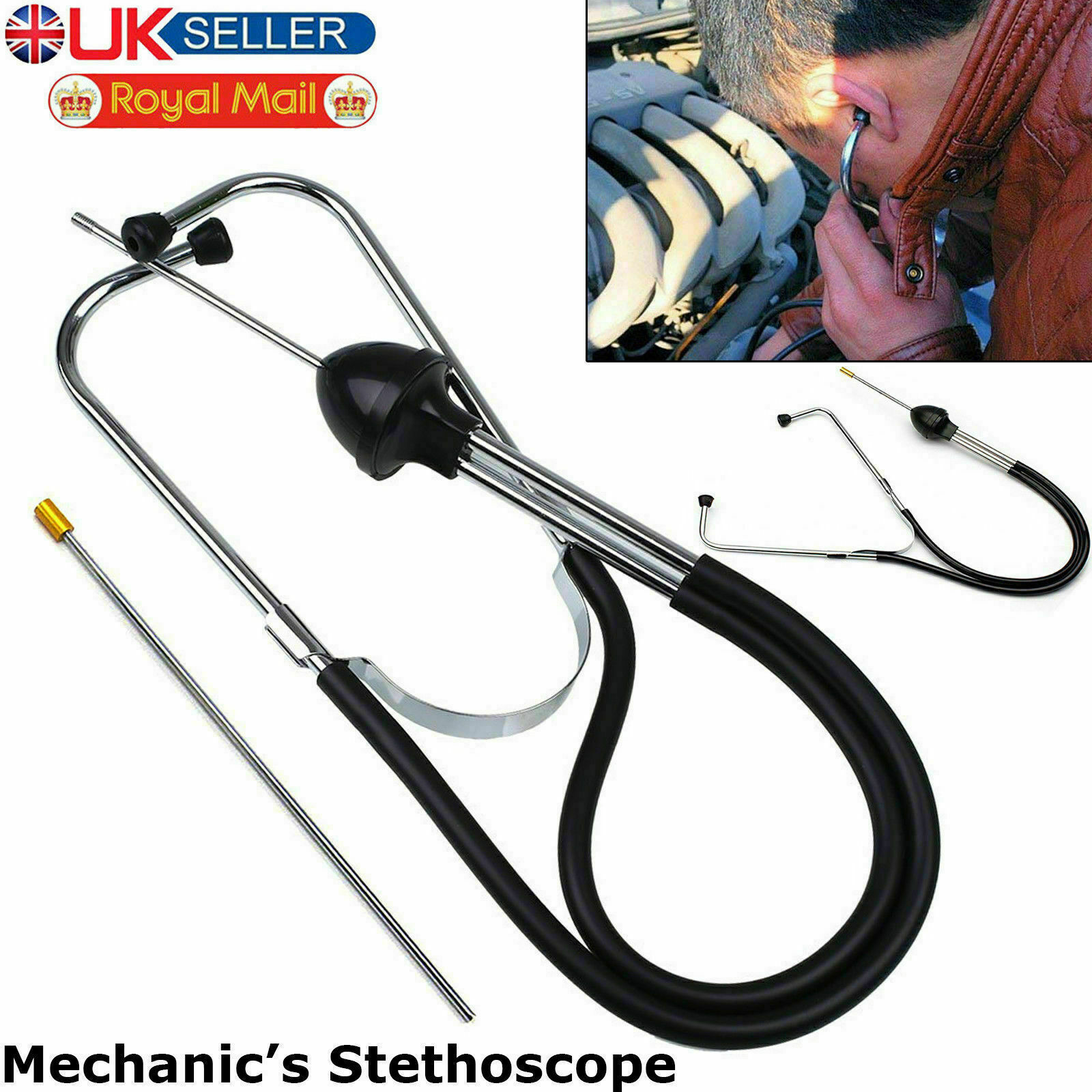 Automotive STETHOSCOPE Car Van Mechanics Diagnostic Engine Garage Tool U318 eBay