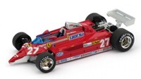 Brumm 1/43 F1 Ferrari 126CK Villeneuve Vs F104 1981 Statisches Modell Diecast