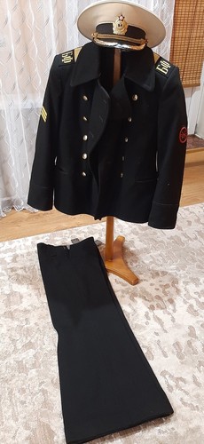 Soviet Vintage Military Woolen Uniform Sailor Army USSR.Baltic Fleet. ORIGINAL. - Afbeelding 1 van 12