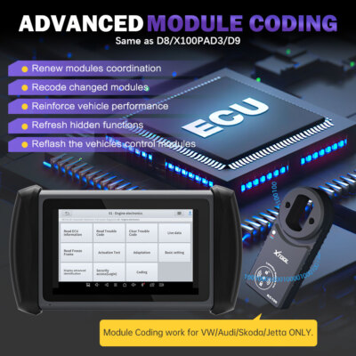 Scanner Diagnostic Auto XTOOL IK618 KC100 - Programmation Clés, Diagnostic Tous Systèmes, Occasion Avec Garantie