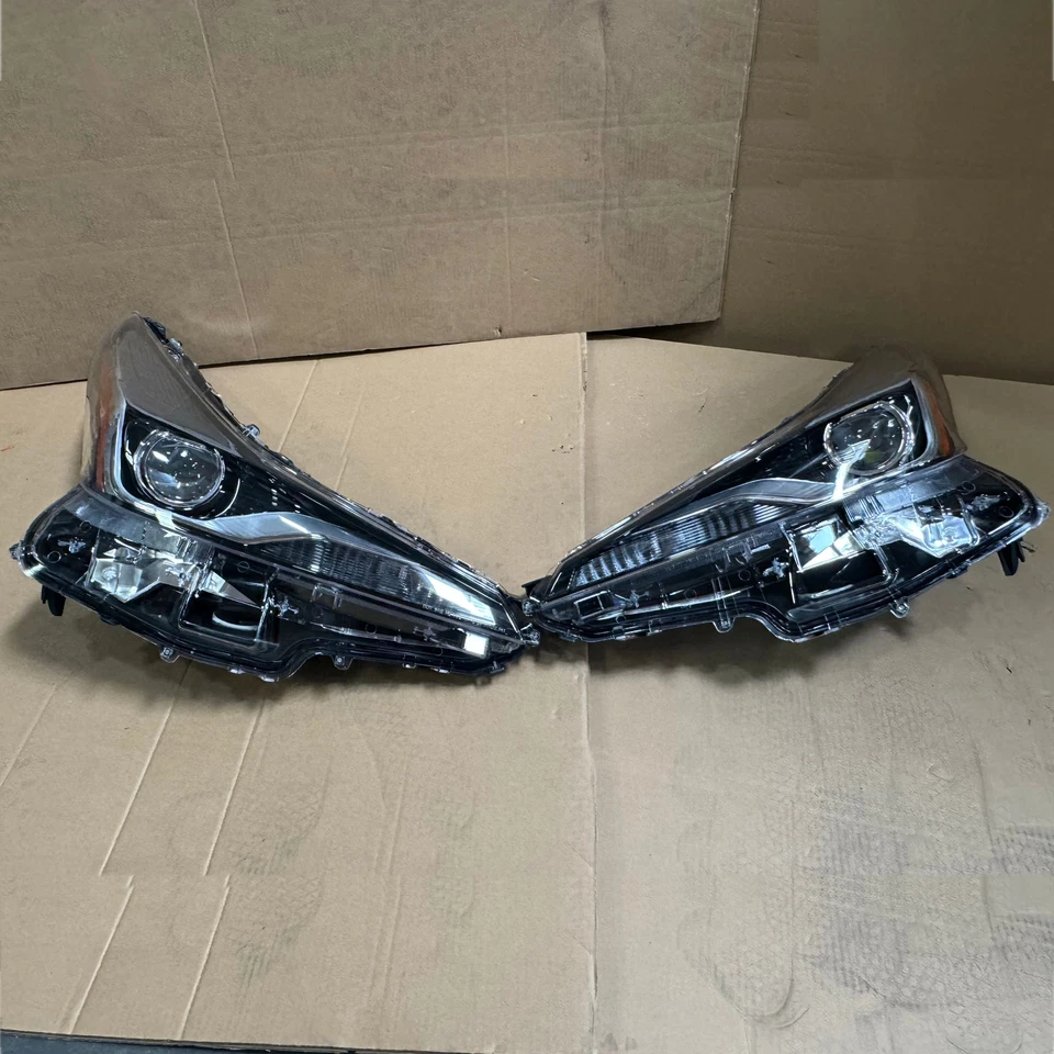 LED Headlight For 2019 2022 Toyota Prius w/Fog Light Driver Passenger Pair Set - Image 2 of 4