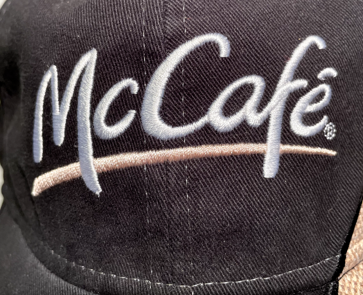 NEW 2003 McDonald's McCafe I'm Loving it Coffee Cap Hat