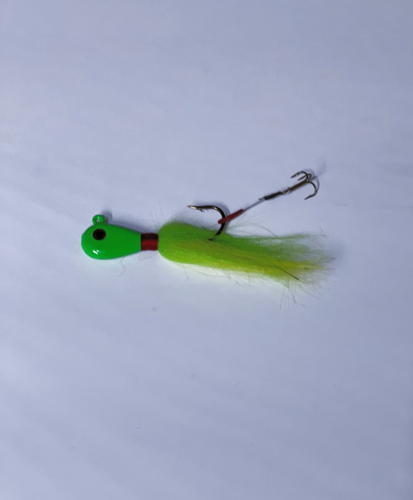Walleye Hair Jig with 8 Wire Stinger 1 oz, 3/4 oz, 5/8 oz eBay