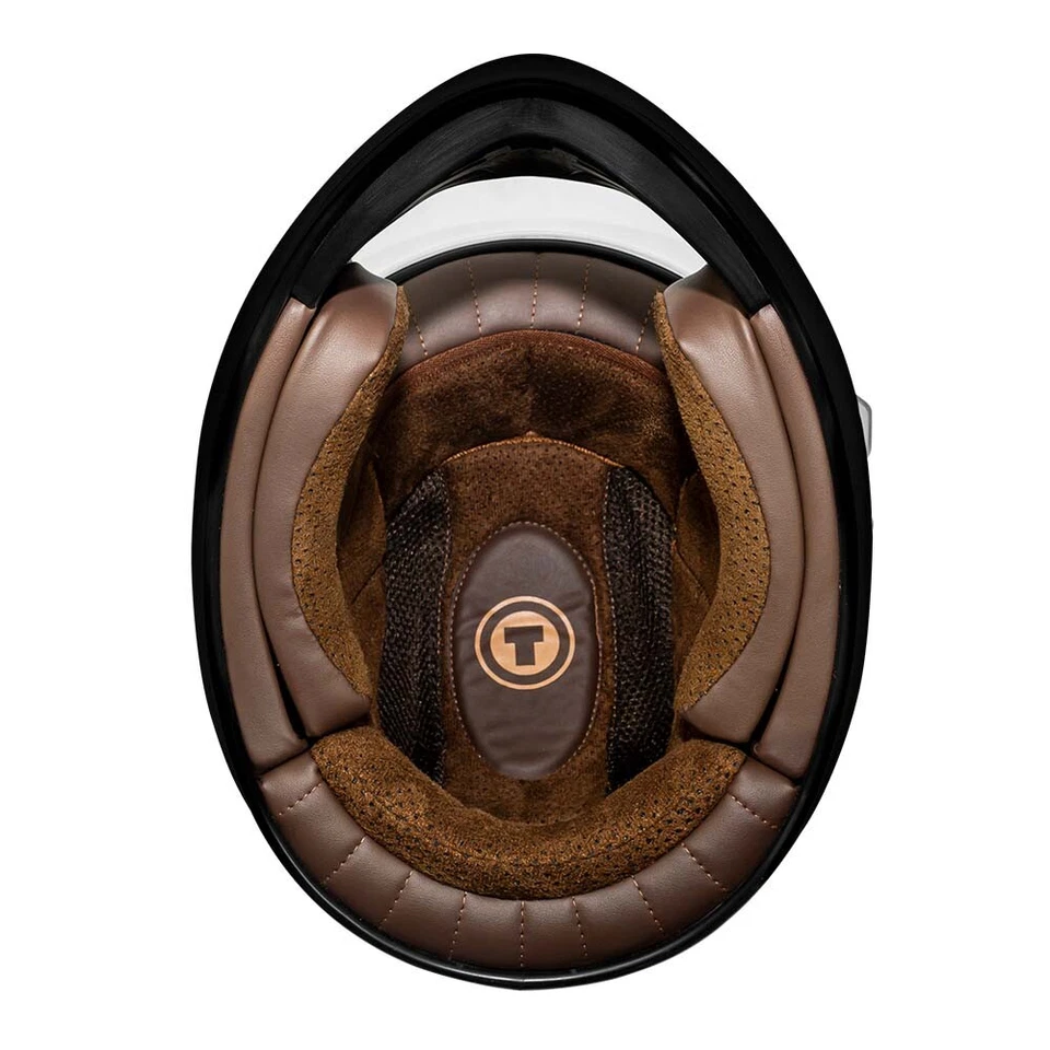 New TORC T9 Pomona Full Face Motorcycle Retro Vintage Helmet - DOT ECE 22.05 - Image 2 of 2