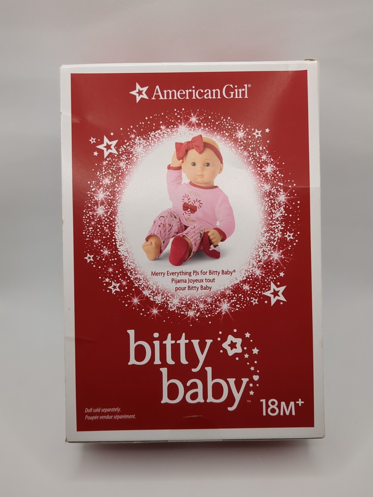 American Girl Merry Everything PJ's Bitty Baby Christmas Holiday