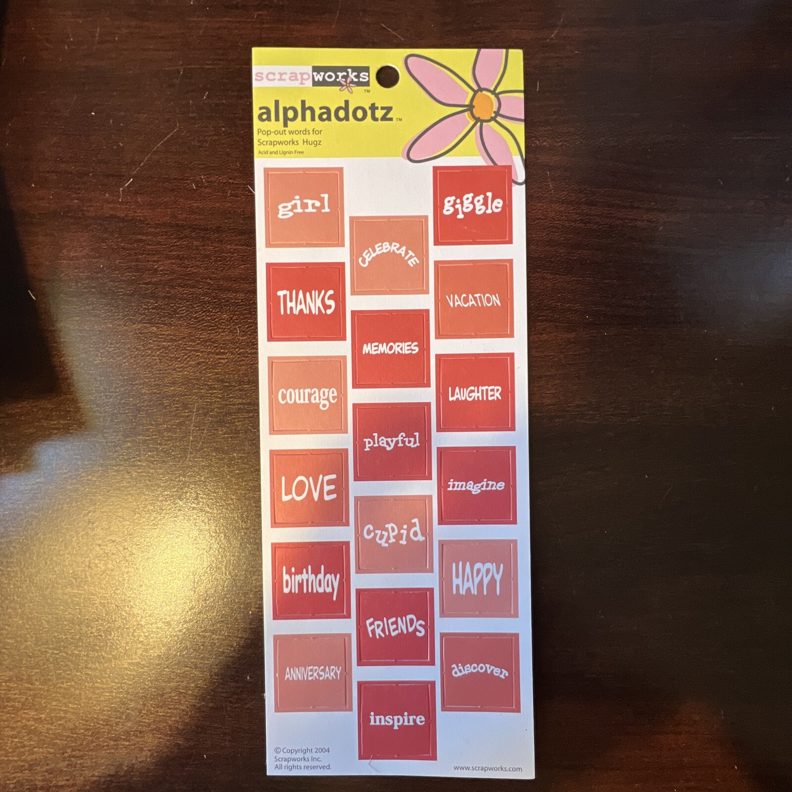 Scrapworks Alphadotz and Hugz Multi Pack Square Summer and Pop Out