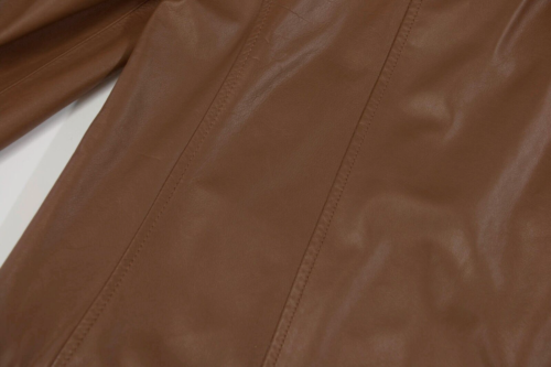 NWT $8495 Brunello Cucinelli Men's 100% Leather Motorcycle Jacket Size M A252 - Picture 9 of 14