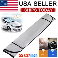 Foldable Auto Car Front Window Windshield Sun Shade Shield Cover Visor UV Block