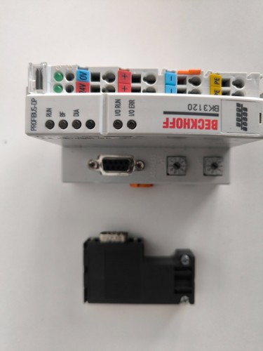 Beckhoff Buskoppler BK 3120 incl. DP Stecker Siemens