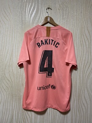 BARCELONA 2018 2019 THIRD SHIRT SOCCER JERSEY NIKE 918989-694 sz