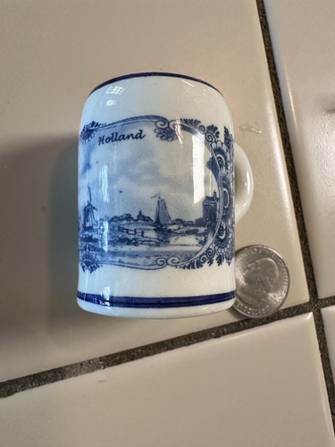 Deflt Blue mini stein 1 oz - Picture 4 of 4