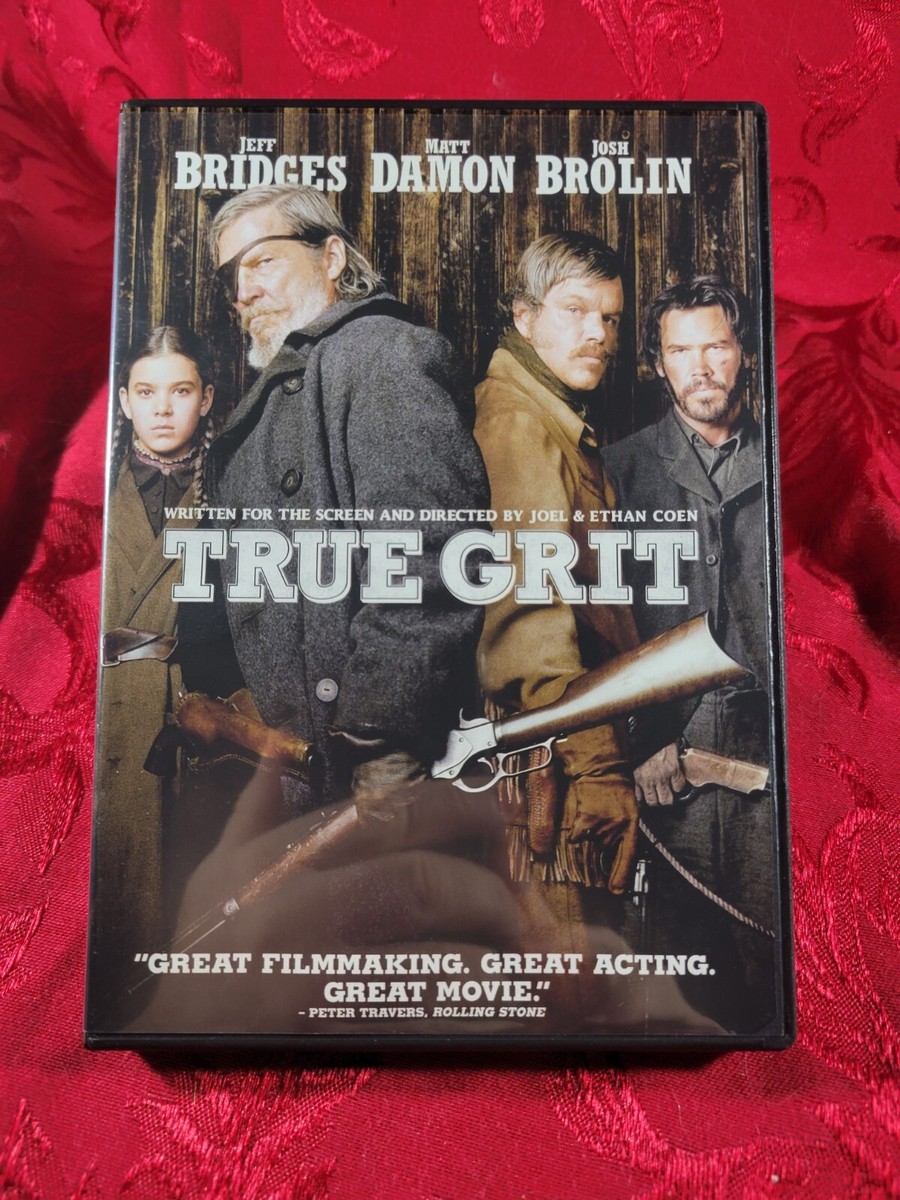 TRUE GRIT (2010) Jeff Bridges, Matt Damon, Josh Brolin, Ethan Coen