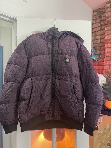 Stone Island Puffer Jacket Purple 42634 