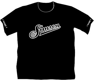 T-Shirt Simson Logo Design Die Legende Weltkulturerbe DDR Ostkult S51 S52 36 