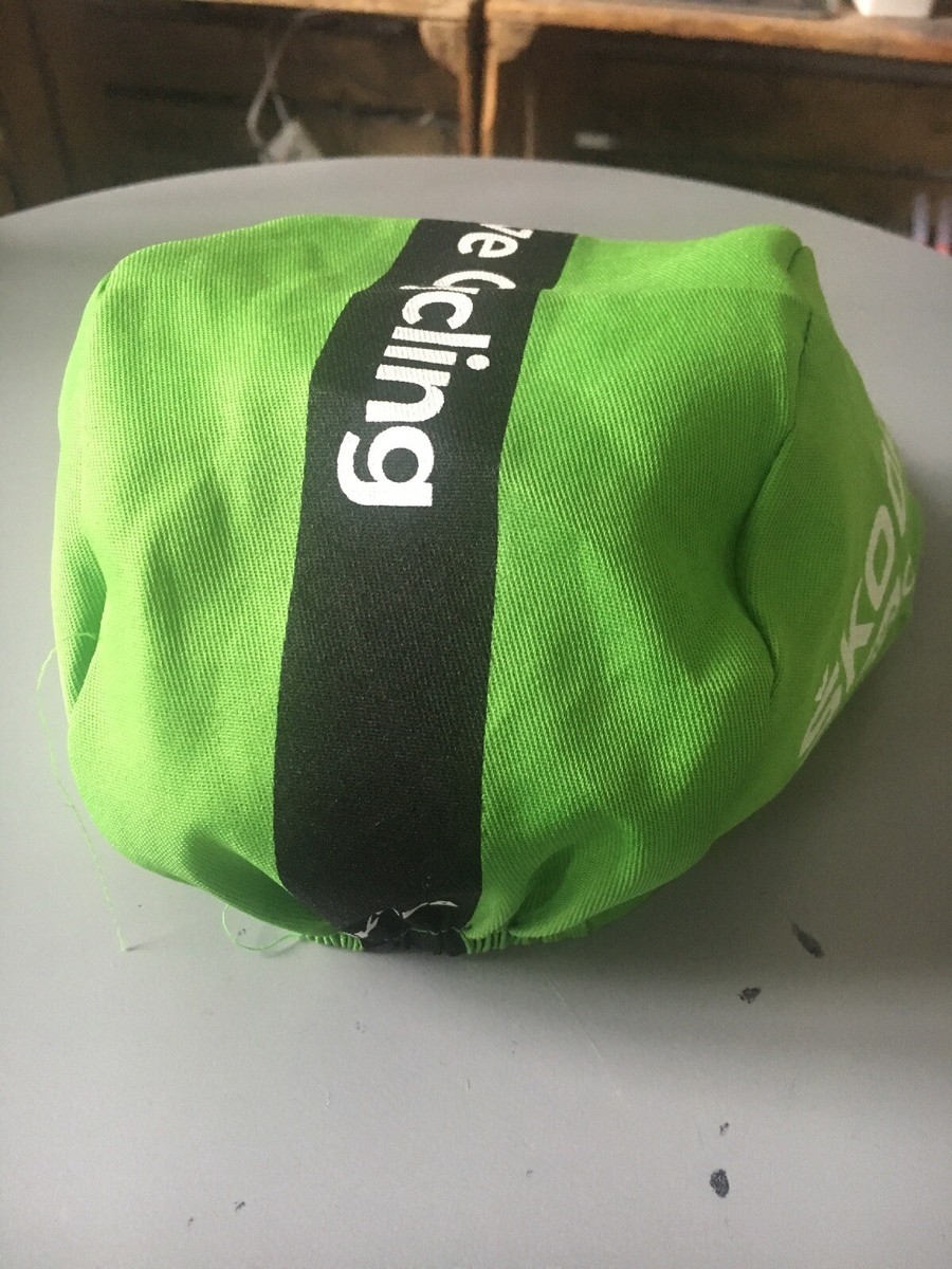casquette skoda tour de france vélo cycliste verte