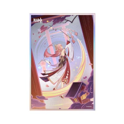 miHoYo Genshin Impact Yae Miko Official Paper Card Genius Invokation TCG Anime