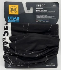 Buff Neckwear Gaitor NEW UTMB® WORLD SERIES COLLECTION Adult Black