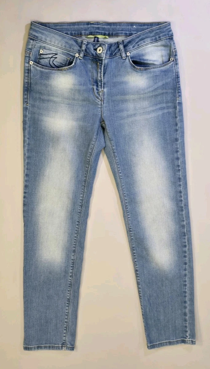 3/4 Slim Leg jeans in Slim Fit voor dames in Blauw - TORONTO