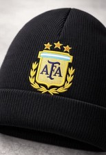 ARGENTINA Gorro Lana  Venir Mundial 2026  Escudo AFA Bordado