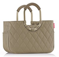 Reisenthel Tasche Einkaufskorb Loopshopper M Frame Rhombus Olive OS5047