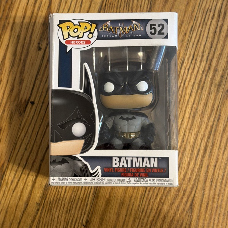 FUNKO POP HEROES ARKHAM ASYLUM BATMAN 52 NEW