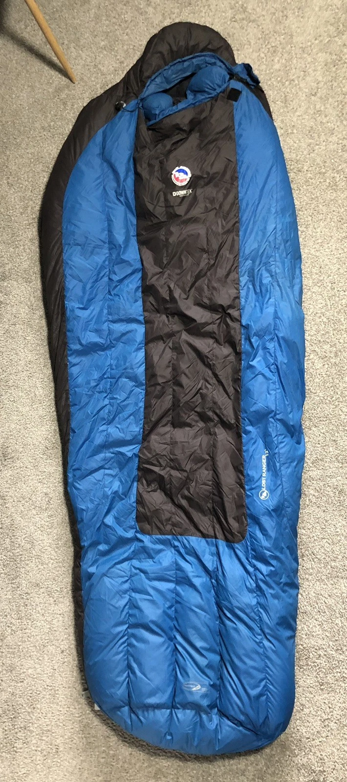 Big Agnes Lost Ranger 15 Goose Down Sleeping Bag Hiking Backpacking Camping