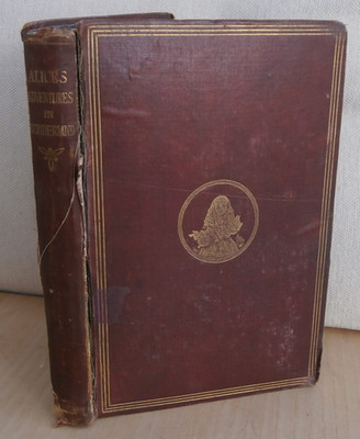LEWIS CARROLL Alice's Adventures in Wonderland 1867 RARE Early Ed, 16th