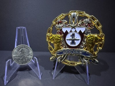 US Navy Chief Petty Officer Challenge Coin CPO Mess E7 PCRON One Manama Bahrain
