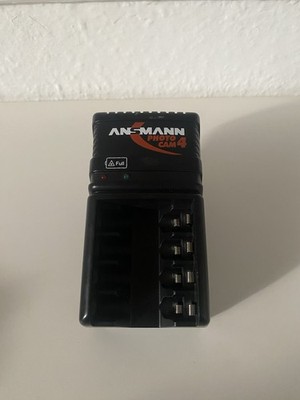 ANSMANN Photo Cam 4 Stecker Ladegerät, 4 AA/AAA-Akkus